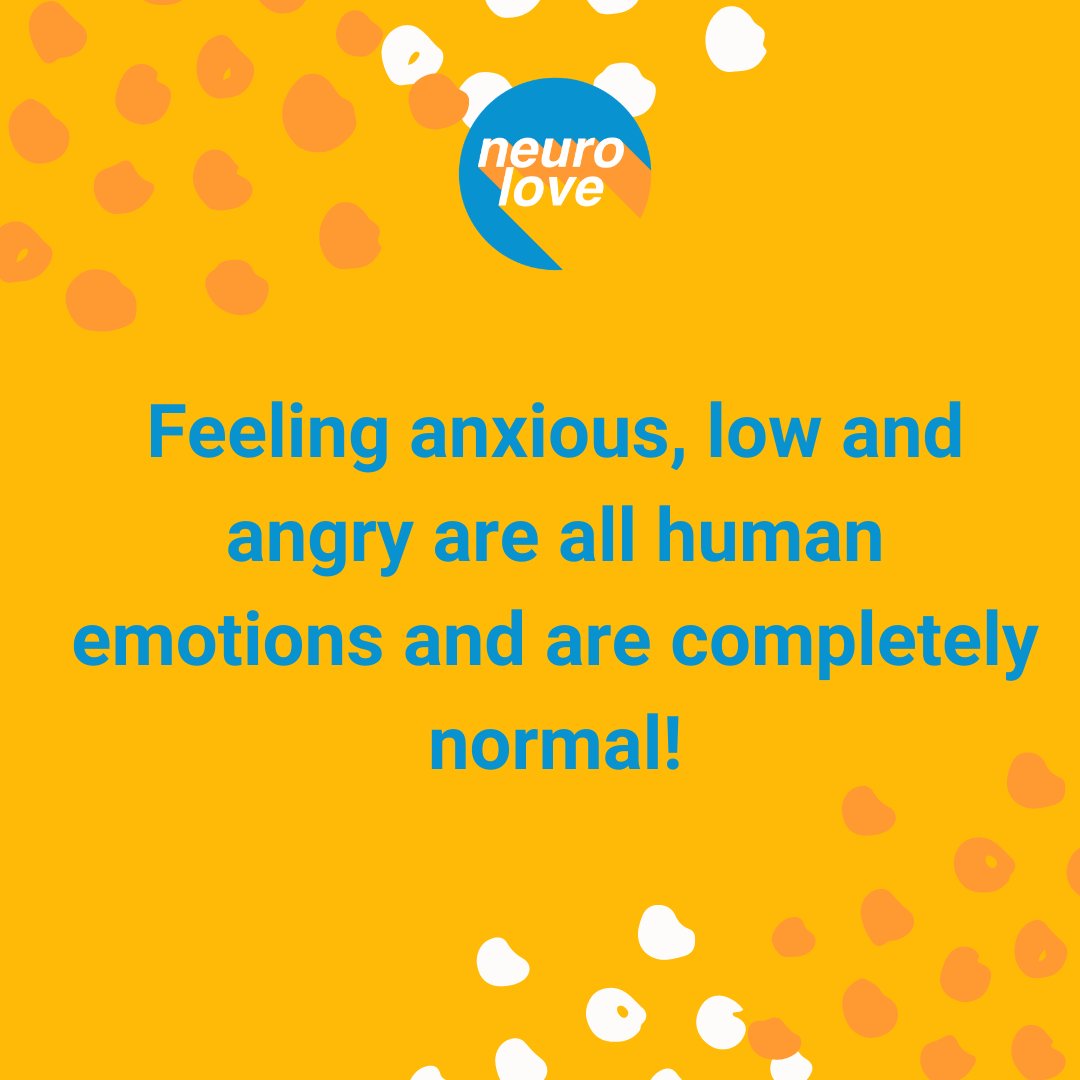 NeuroChampions's tweet photo. Feeling up and down, or having a wobbly week are completely normal π§‘
#mentalhealth #wellbeing #virtuallysocial #emotions https://t.co/cxsn2rZp3H
