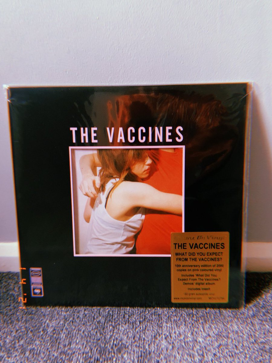 Another day another new vinyl. New @thevaccines Limited Edition re-issue