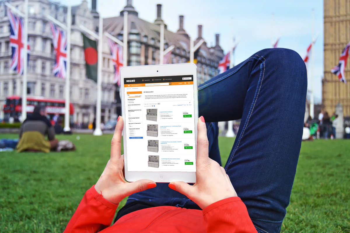 Onze revolution besteld u heel eenvoudig, online. Waar u ook bent