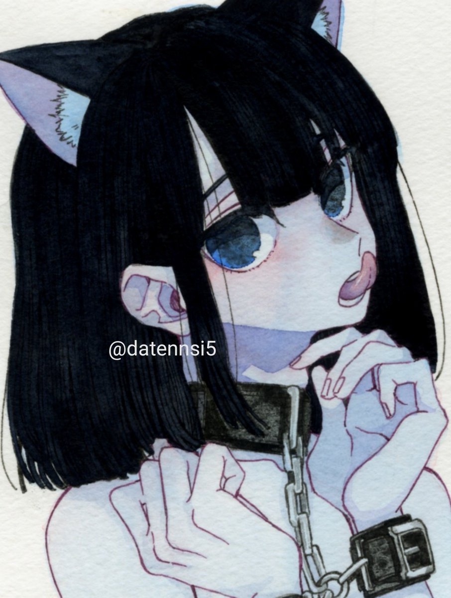 「舌は今までも沢山描いてきたんですが、その集大成としてさらに可愛かったり、えちだっ」|慎(しん)居たり居なかったりのイラスト