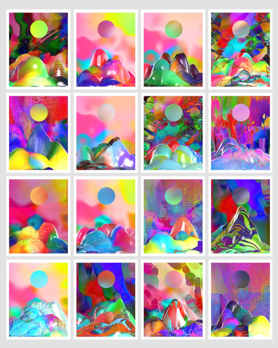 JSNGWLY's tweet photo. generative landscapes / psychedelic summer 2021! 
#cryptoartist #nftcollectors #cryptoartist #NFTCommunity #digitalart @digartcollector 🔅🌞☀️ https://t.co/llTUYWG0C0