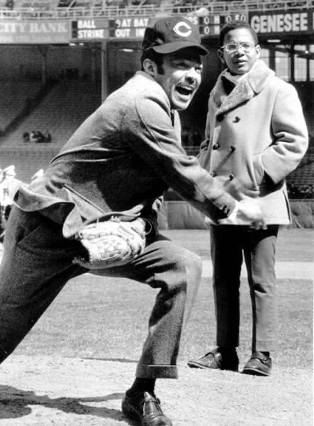 John Skrtic (@skrticx) on Twitter photo Mayor Carl B. Stokes throws out the first pitch for #Cleveland @indians on Opening Day. April 7, 1970.
Source: <a href="/Cleve_Memory/">Cleveland Memory</a> #OpeningDay Mayor Carl B. Stokes throws out the first pitch for #Cleveland @indians on Opening Day. April 7, 1970.
Source: <a href="/Cleve_Memory/">Cleveland Memory</a> #OpeningDay