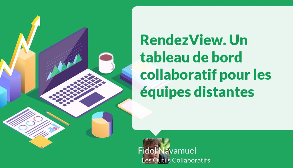 RendezView est une plateforme en ligne qui fournit un tableau de bord collaboratif pour les équipes qui sont en télétravail ou éloignées géographiquement.

Read more 👉 lttr.ai/esjM

#Collaboratif #TableauBlanc