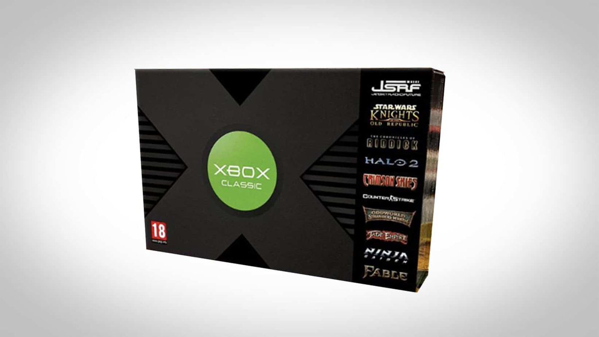 0Sucram's tweet photo. Annunciata #XboxClassicMini! Arriverà il 21 Maggio! Avrà un emulatore che potrà riprodurre ben 25 #Games! Il prezzo molto probabilmente si aggirerà sui 100$. #Xbox #Gamers https://t.co/jyPQOkKEf6