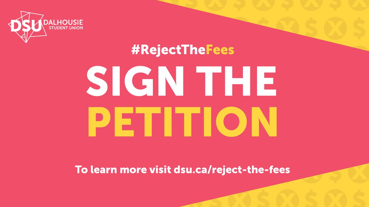 DalStudentUnion's tweet photo. It's been a year since BoG meetings have been closed to the student body. We deserve transparency in decision making that affects our academic experience & wellbeing. If you agree sign our petition! https://t.co/BHNxgUIhai #RejectTheFees @ksunion https://t.co/Ed3YSBHNGa