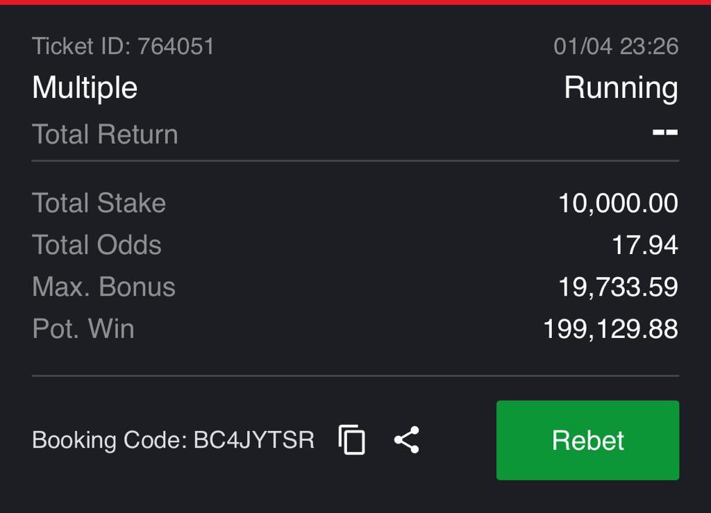 Punt360's tweet photo. 17 Odds 
Sportybet https://t.co/Z9xOdHBz9p