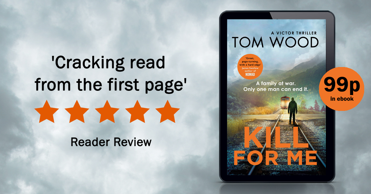 TheCrimeVault's tweet photo. For years, two sisters have vied for the turf of their dead crime boss father. But now one has a weapon that could win the war - a hitman known, fittingly, as 'Victor'. . .
@TheTomWood's thriller #KillForMe is now just 99p in ebook for a limited time: https://t.co/svfp7RzL3n https://t.co/AW6IuBKk1x