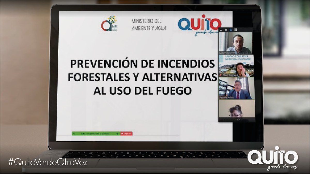 ambientequito's tweet photo. Gracias a @EducacionQuito capacitamos a representantes de 20 instituciones educativas sobre el cuidado de la naturaleza y la prevención de incendios con el Plan Amazonía Sin Fuego de @Ambiente_Ec. ¡Vamos juntos por un #QuitoVerdeOtraVez! https://t.co/6Y44M9tPGk