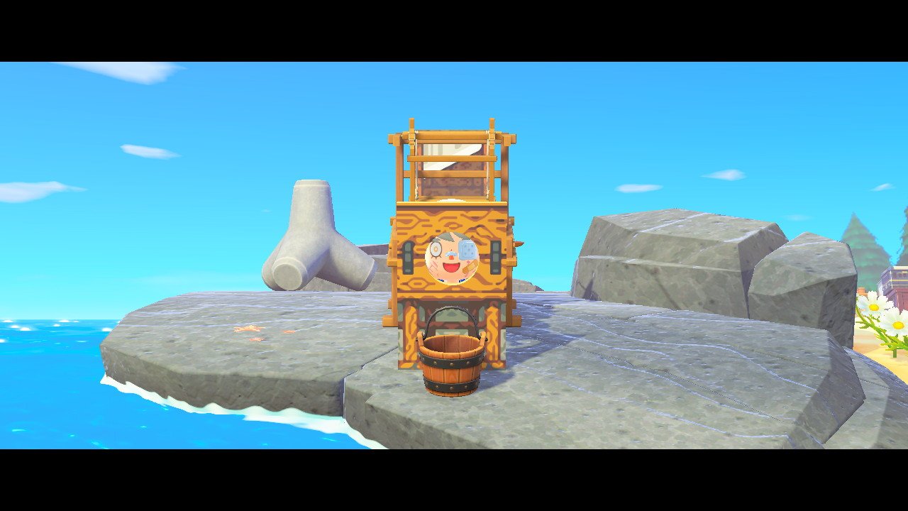 ribeiro on Twitter: "Worked on a guillotine design for my pseudo horror (?)  acnh island. Takes a simple panel, a loom and a face cutout standee to  achieve the effect. Now my