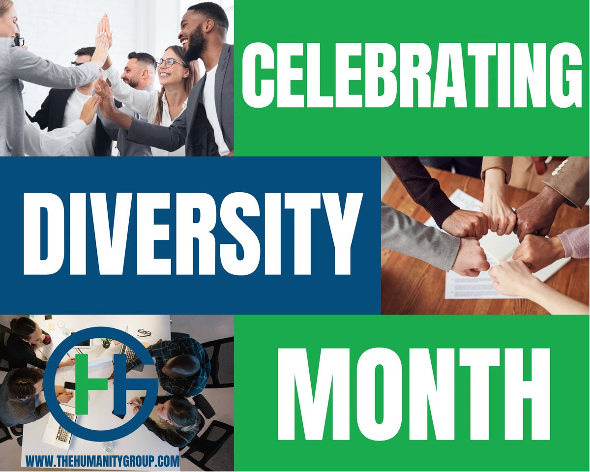 GroupThg's tweet photo. Join us as we celebrate #diversity during the month of April!
•
•
•
#diversitymonth #racialdiscrimination #genderdiscrimination #diversityequityinclusion #diversitymatters #inclusionmatters #followus #fyp #thg #workshouldNOThurt #workplace #workplacetraining #workplaceculture https://t.co/SPcopd94xo