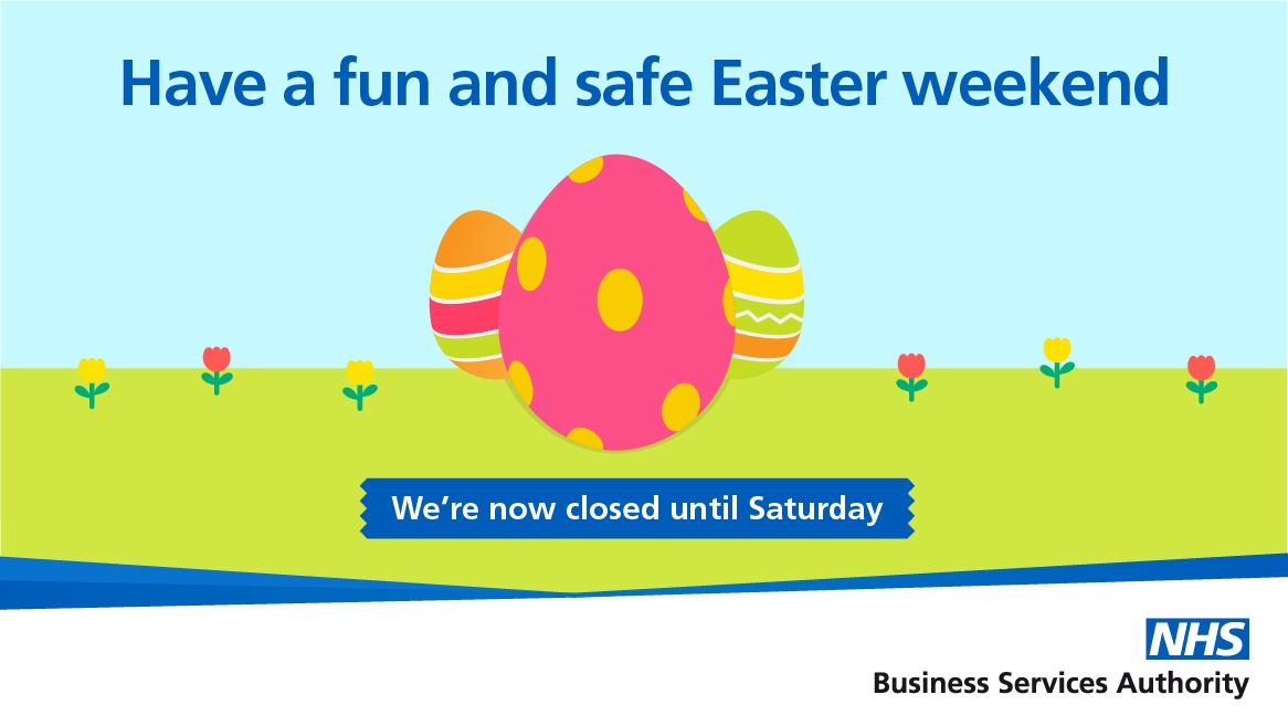 Nhs Learning Support Fund Thanks For All Your Posts Today We Re Now Closed We Ll Be Back On Saturday To Help With Your Queries Have A Fun And Safe Easter Weekend