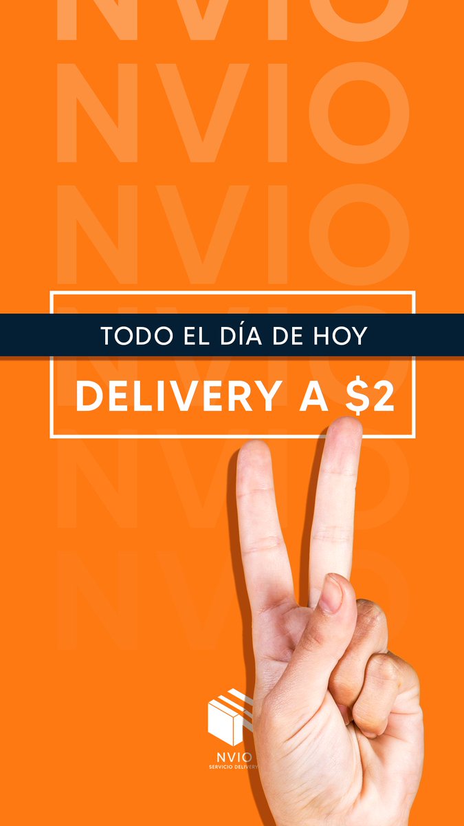 telonvio's tweet photo. ES HOY ES HOY. TODOS los deliveries a $2 ;) 💙 https://t.co/PAc0zBxIl0