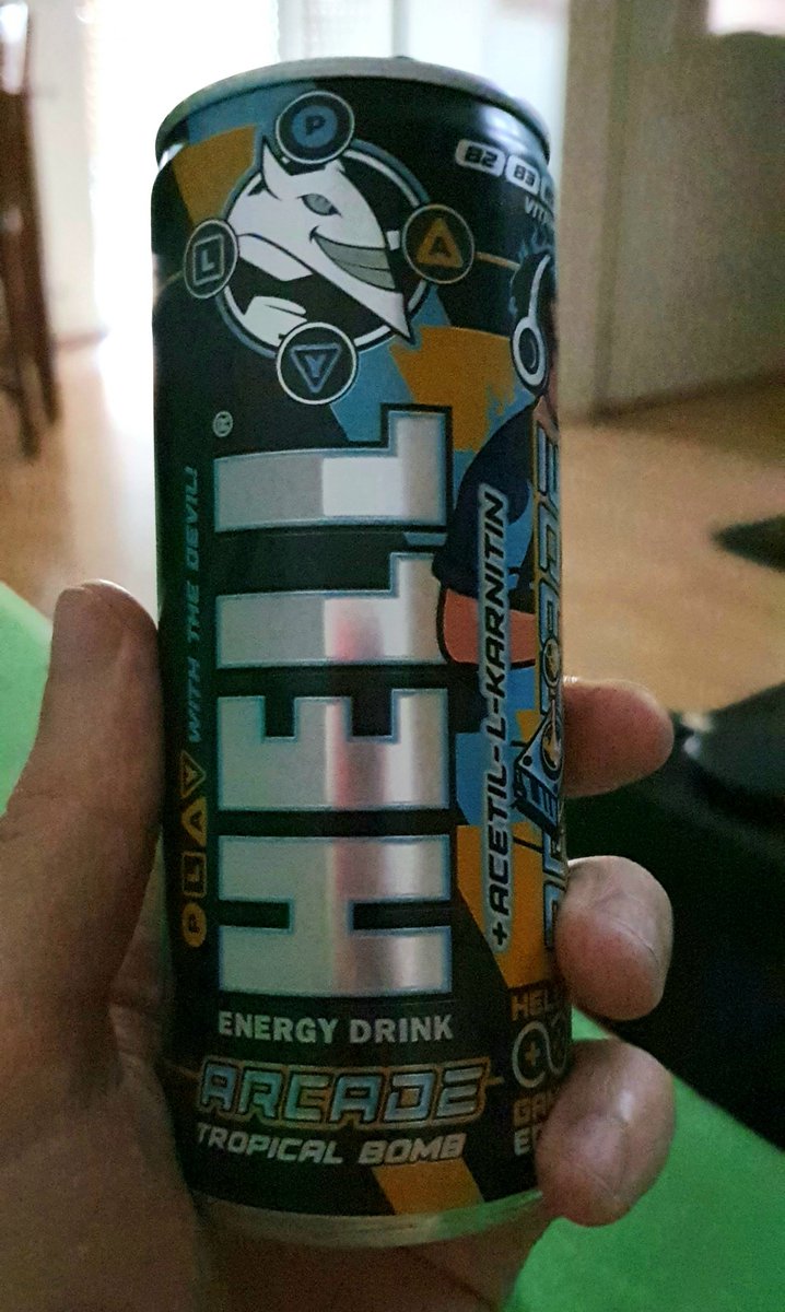 🌞🔋🔋🔋
#energydrink #hellenergy #hell #hellenergydrink #NEW #arcade #tropical #Anniversary #drink #gameredition #Hungary