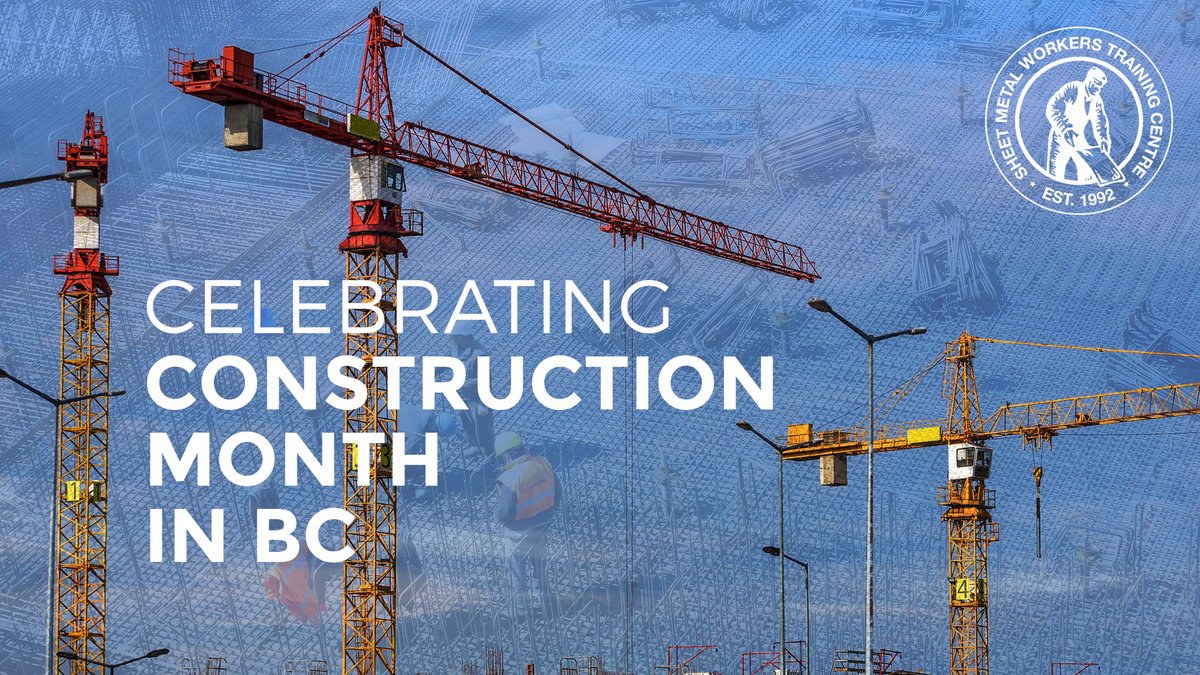 SMWTCS's tweet photo. April is Construction Month in British Columbia.
Let’s give thanks to the BC construction workers who keep our economy going during the pandemic!
#ConstructionMonth #constructionworkers #essentialworkforce #skilledtradespeople
#SMITB #SMWTCS https://t.co/J4kKC0eurr