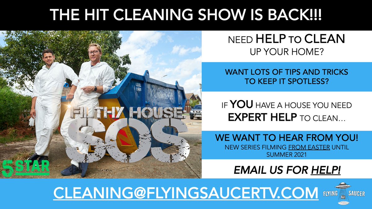 Hi! <a href="/OurHarrow/">Our Harrow</a> We're looking for people in Harrow who could benefit from a house sprucing. We spend 3 days decluttering and cleaning homes for free! We're filming from April onward for series 3, we'd love your help with sharing, please would you RT?🧼🧹😀