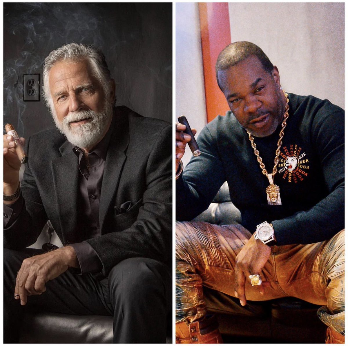 BustaRhymes's tweet photo. Who did it better ? 💨 https://t.co/I75AH7le2c