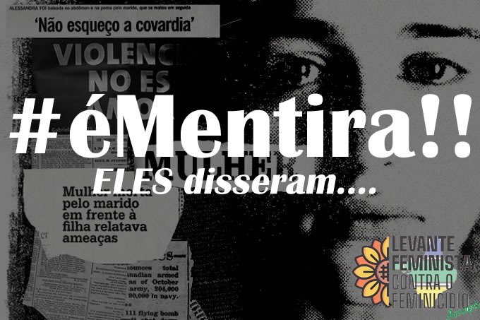 LevanteFemAP's tweet photo. Dia da mentira
Primeiro de abril é o dia da mentira, e nós, do Movimento Levante Feminista contra o Feminicídio, também queríamos que os dados de violência contra a mulher também fossem. Mas, a nossa realidade não é essa. https://t.co/iuKPWMrSzA
