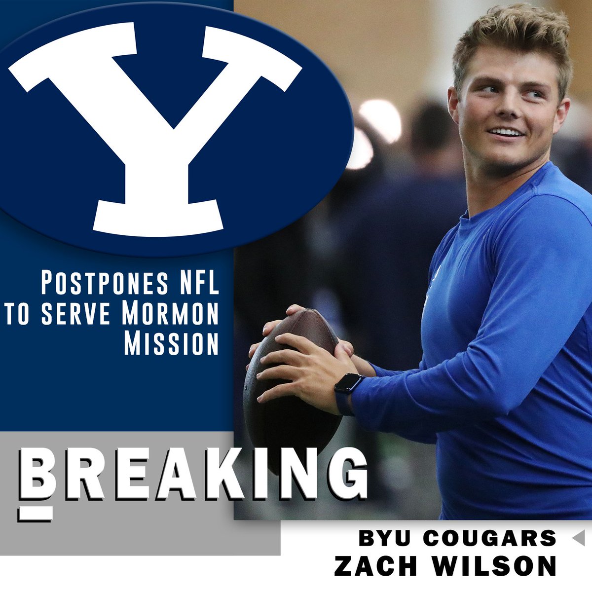 n8pace's tweet photo. Zach Wilson, per source, has entered into talks with his stake president to serve a two year mission https://t.co/Ukoi9ZFWTc