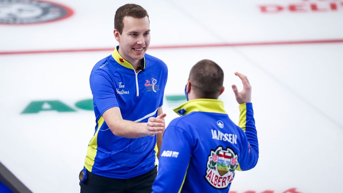 TSNCurling's tweet photo. Canada's @TeamBottcher takes on Scotland's @TeamMouat Friday morning at 11am et/8am pt on TSN 1/3 in the opener of the World Men's #Curling Championship. 

Here's Canada's path to gold in Calgary: https://t.co/AV0xoloX3r https://t.co/PZswGF4fFP
