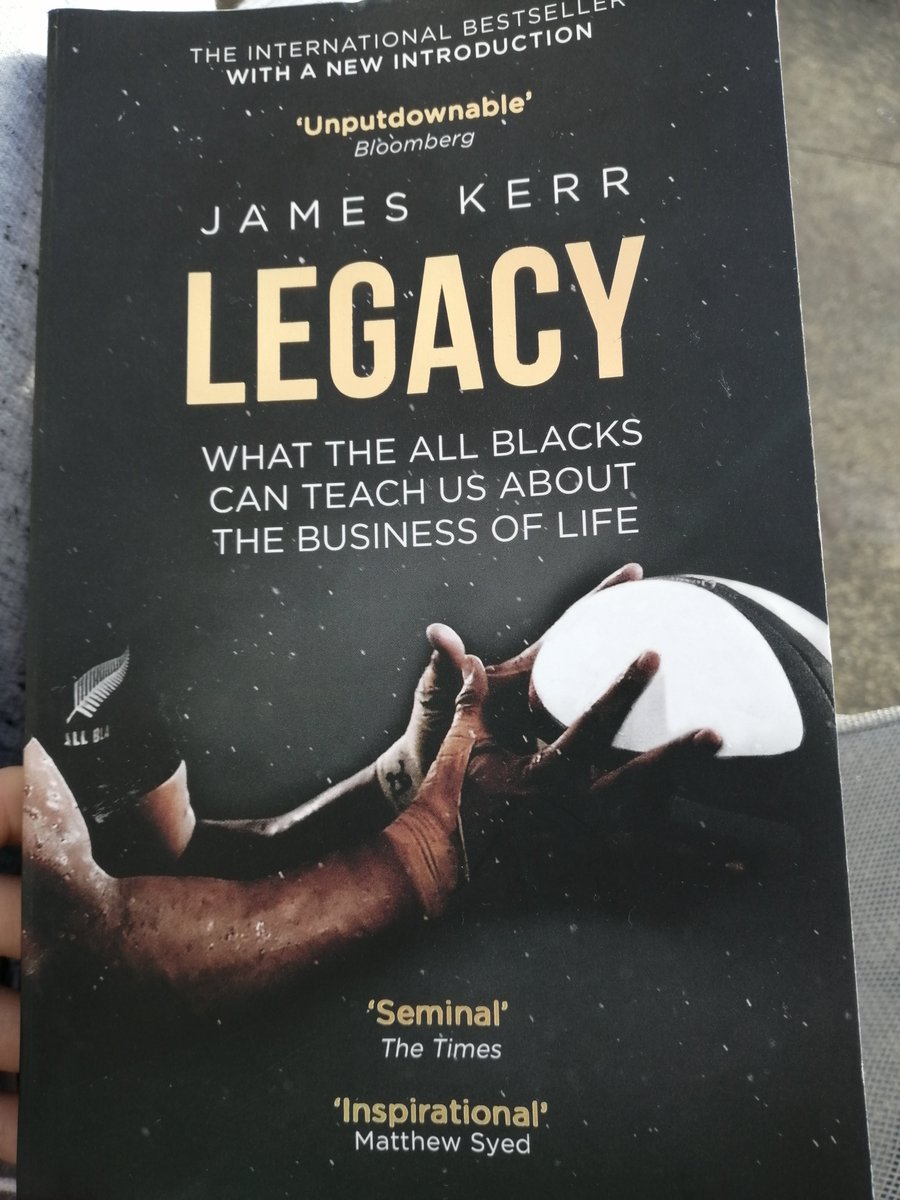 JosieFuller19's tweet photo. Loved this book and its nuggets of wisdom 💭🏆🏉 #sweepthesheds #playwithpurpose #keepabluehead @AllBlacks https://t.co/XCUFFYd6cx