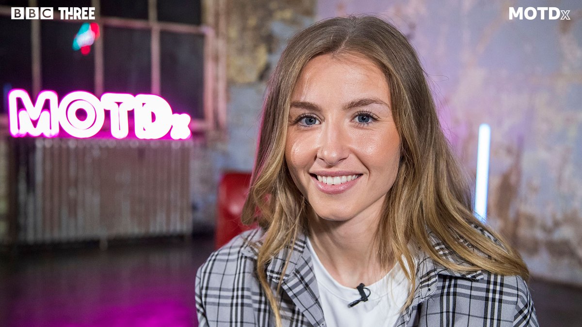 bbcthree's tweet image. Tonight on #MOTDx, @jjenas8 is joined by @leahcwilliamson, @reece_parkinson and @Abbieabbiemac ⚽️

#MOTDx is available to watch on BBC iPlayer now.