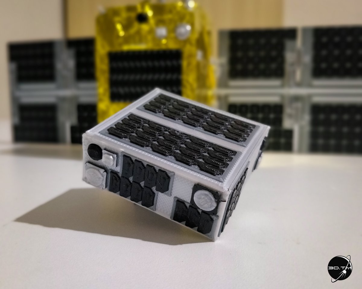 _3d_tm's tweet image. More details of my 3D printed model of ELSA-D, by Astroscale (@astroscale_HQ @Astroscale_US @astroscale_JP  )

#onorbitservicing #satelliteservicing #astroscale #elsad #goELSAs #spacedebris #spacedebrisremoval #3Dprinting