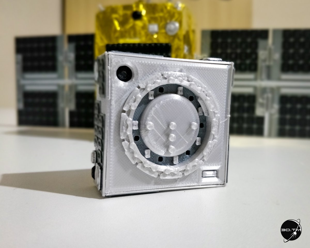 _3d_tm's tweet image. More details of my 3D printed model of ELSA-D, by Astroscale (@astroscale_HQ @Astroscale_US @astroscale_JP  )

#onorbitservicing #satelliteservicing #astroscale #elsad #goELSAs #spacedebris #spacedebrisremoval #3Dprinting