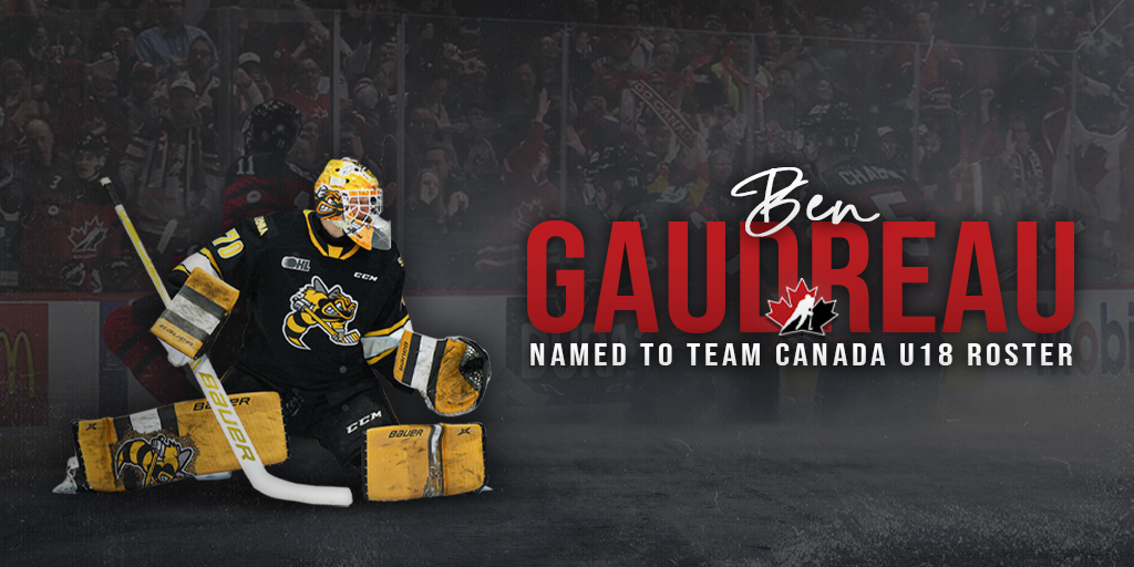 StingHockey's tweet photo. Go Benny Go! 🇨🇦

Ben Gaudeau (@BenGaudreau03) named to 2021 @HockeyCanada U18 Roster! 

📰| https://t.co/HGzpHzxFfy https://t.co/9m4ONdvfHk