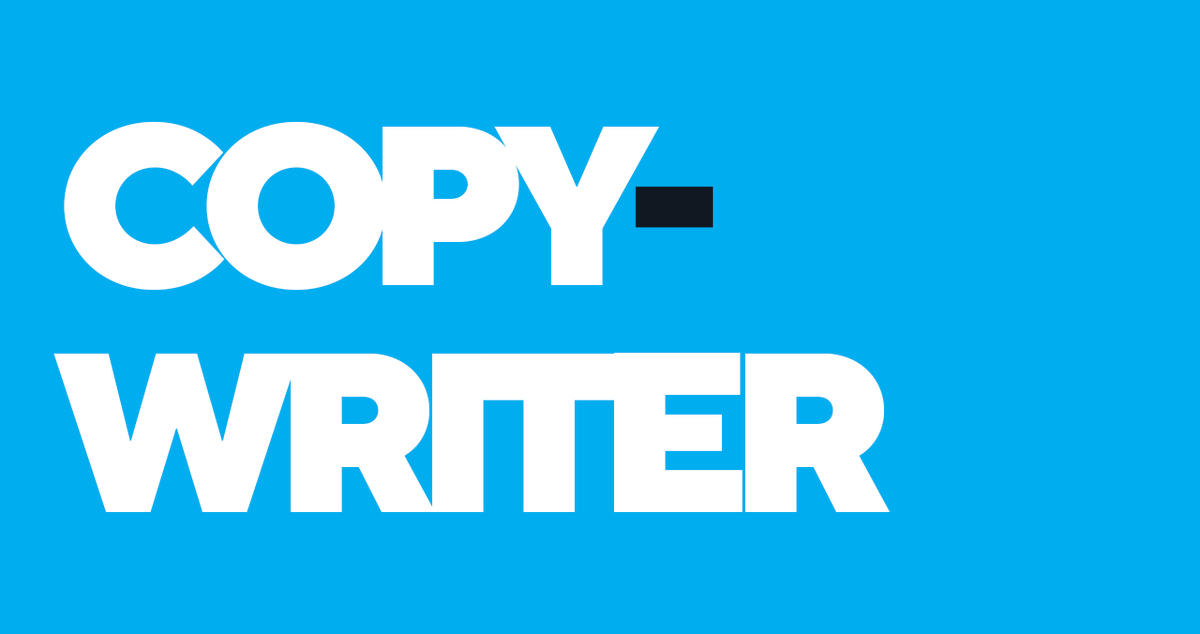 lotusmedya's tweet photo. Copywriter arıyoruz! 📝
https://t.co/THMKEZcn3C https://t.co/Ok1ExAUZEY
