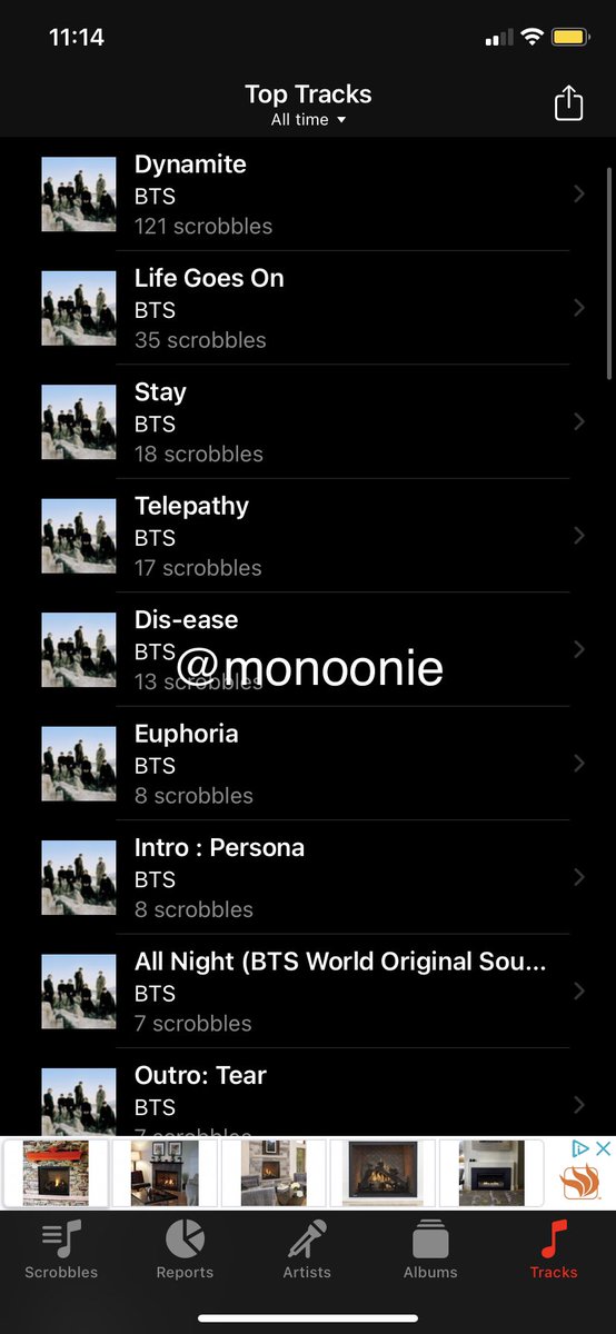 monoonie's tweet photo. @BTSStreamToWin @BTS_twt @namujoon94 Day 4! Thank you so much for hosting this. I’ve loved all of the playlists so far @sweetsugashim #streamBEBTSTW https://t.co/MsSrb3wLgM