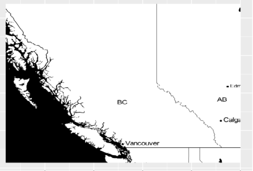 ClaytonTLamb's tweet photo. Heya #rstrats and #spatialR folks, is there a basemap package in R that will allow me to change the projection?? https://t.co/5OIOcty1Zt