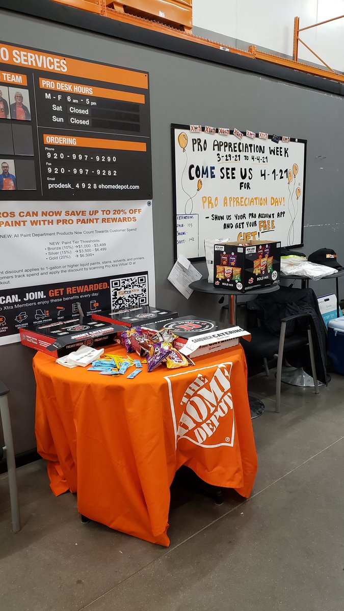 Travis_Cliff_HD's tweet photo. Pro Appreciation at 4928!!! 🥳🥳🥳
Tons of giveaways for our loyal PRO Customers! It may be April 1st, this isn't a prank though! @ChadBaldauf @BobPold @jtrievespro 
#proAppreciation https://t.co/CBAdsy5qqn