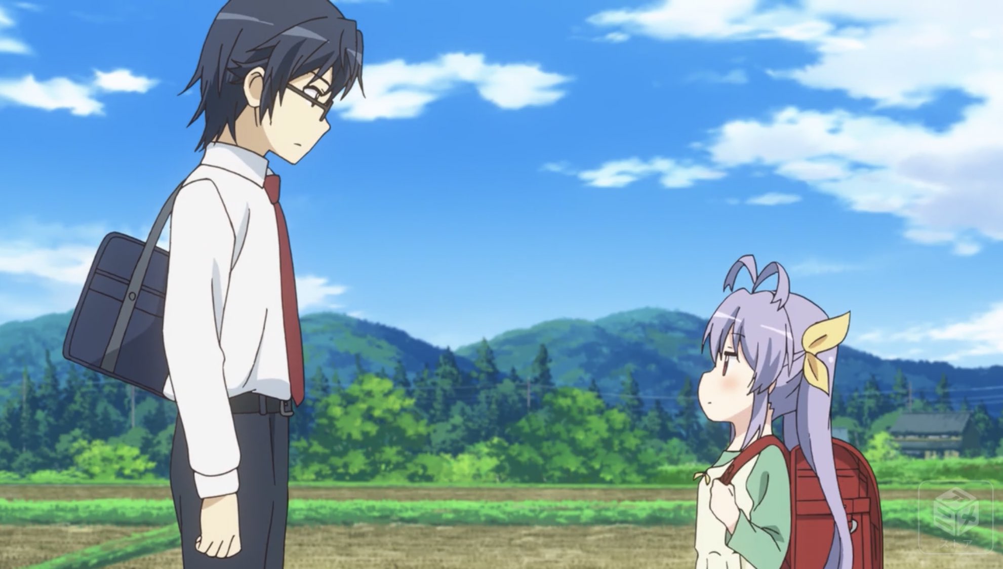 Twitter 上的 ハル アニメ垢 のんのんびより3期 最終話 のんびり会話劇だったり 自然の中で遊んだり ちょっぴり深い話だったり らしさ満点の最終話でした れんちょんが兄ちゃんにお礼を言うシーン 何だか感動してちょっと泣きそうになっちゃいました笑 心の休息