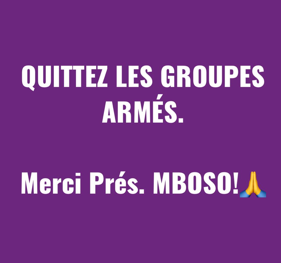 BabundaExcellen's tweet photo. On a besoin des patriotes quittez les groupes Armés https://t.co/DGO54mus5H