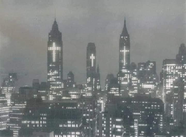 New York during the Holy week in 1956