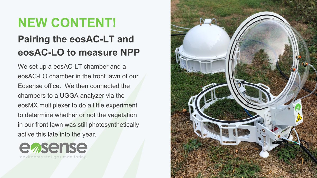 eosense's tweet photo. It is Thursday before a long weekend, what a great time to launch a new content piece!
Check it out here: https://t.co/jcthlSjLMn
#soil #GHG #UGGA #eosAC #eosMX @LGR_updates https://t.co/dpirHE9b1Q