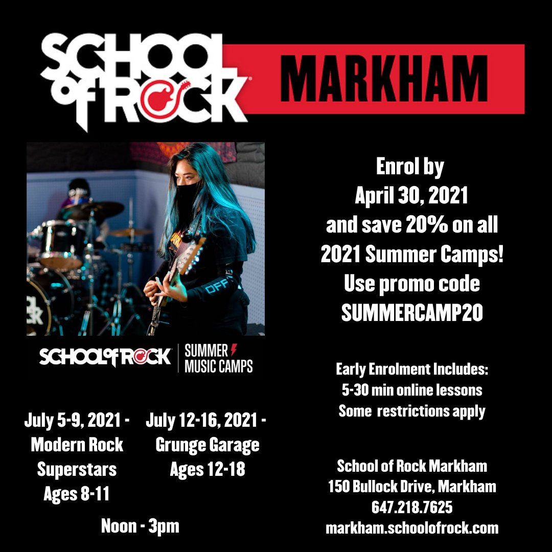 SchoolofRock Markham (@schoolofrockmkm) on Twitter photo 