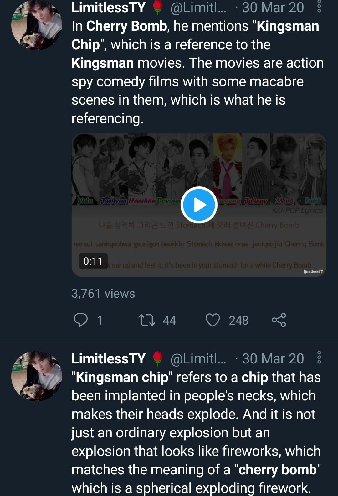 Vics On Twitter Taeyong Takes Much Inspiration From The Movies He Watched And Using Those As Inspiration For His Lyrics Is Very Admirable He Referenced Grinch For So Am I Of