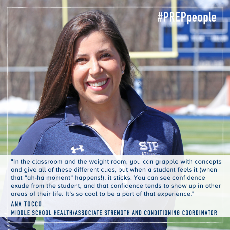 stjohnsprep's tweet photo. "A concept that I enjoy teaching is personal growth. In the weight room, when a student overcomes a fear or a challenge, and smiles that big smile, you can see their pride and confidence build. That’s special to me." —Ana Tocco
https://t.co/yvHvPu1KFz https://t.co/MbCAicgLYm