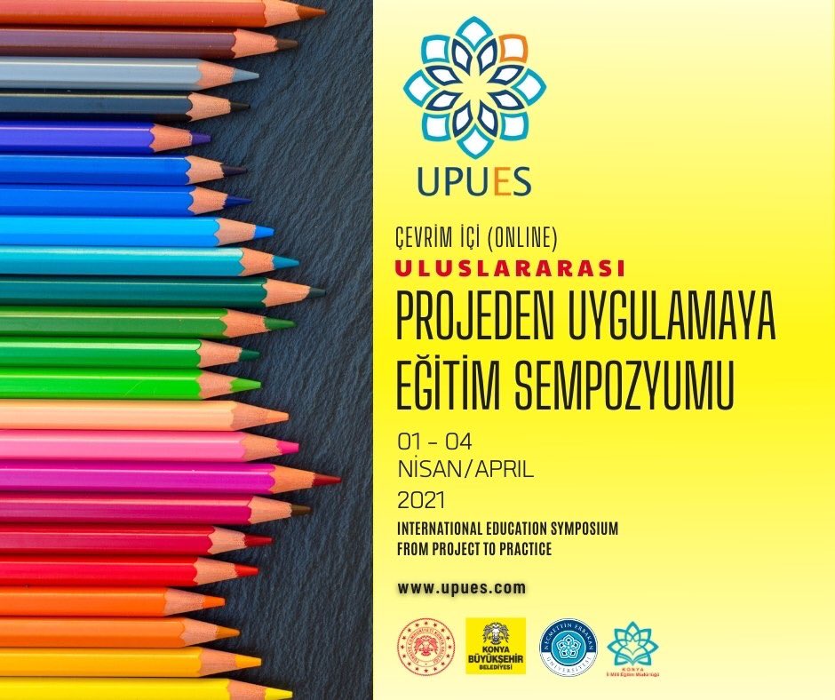 #UPUES2021 
<a href="/ziyaselcuk/">Ziya Selçuk</a> 
<a href="/SeyitAliBuyuk/">Seyit Ali Büyük</a> 
<a href="/servetal61/">Servet ALTUNTAŞ</a> 
<a href="/kuluilcemem/">Kulu İlçe Millî Eğitim Müdürlüğü</a> 
<a href="/CaglayanMehmett/">Mehmet Çağlayan🇹🇷</a> 
<a href="/rcpclk66/">Recep Ç.</a>