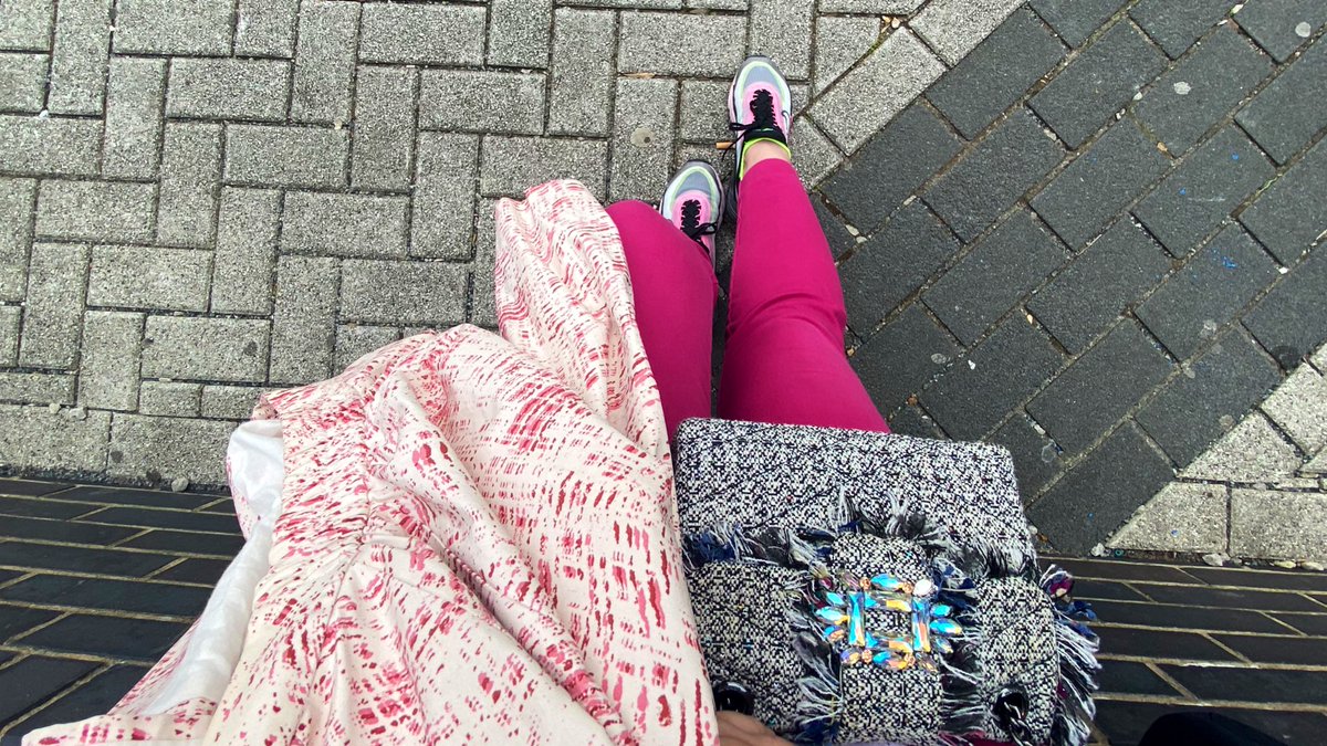 NenaKaz's tweet photo. I got dressed and put make up on to go to my friend’s garden and it feels like the most surreal thing I’ve ever done... #emergingfromlockdown https://t.co/3b9rQnCRX1