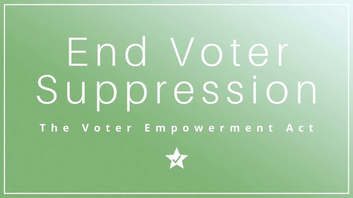 John Lewis called the right to vote “sacred.” But in 2021 alone, 361 voter suppression bills have been introduced across 47 states.

We can protect his legacy—and our sacred right to vote—by passing the #VoterEmpowermentAct as part of the #ForThePeople Act.