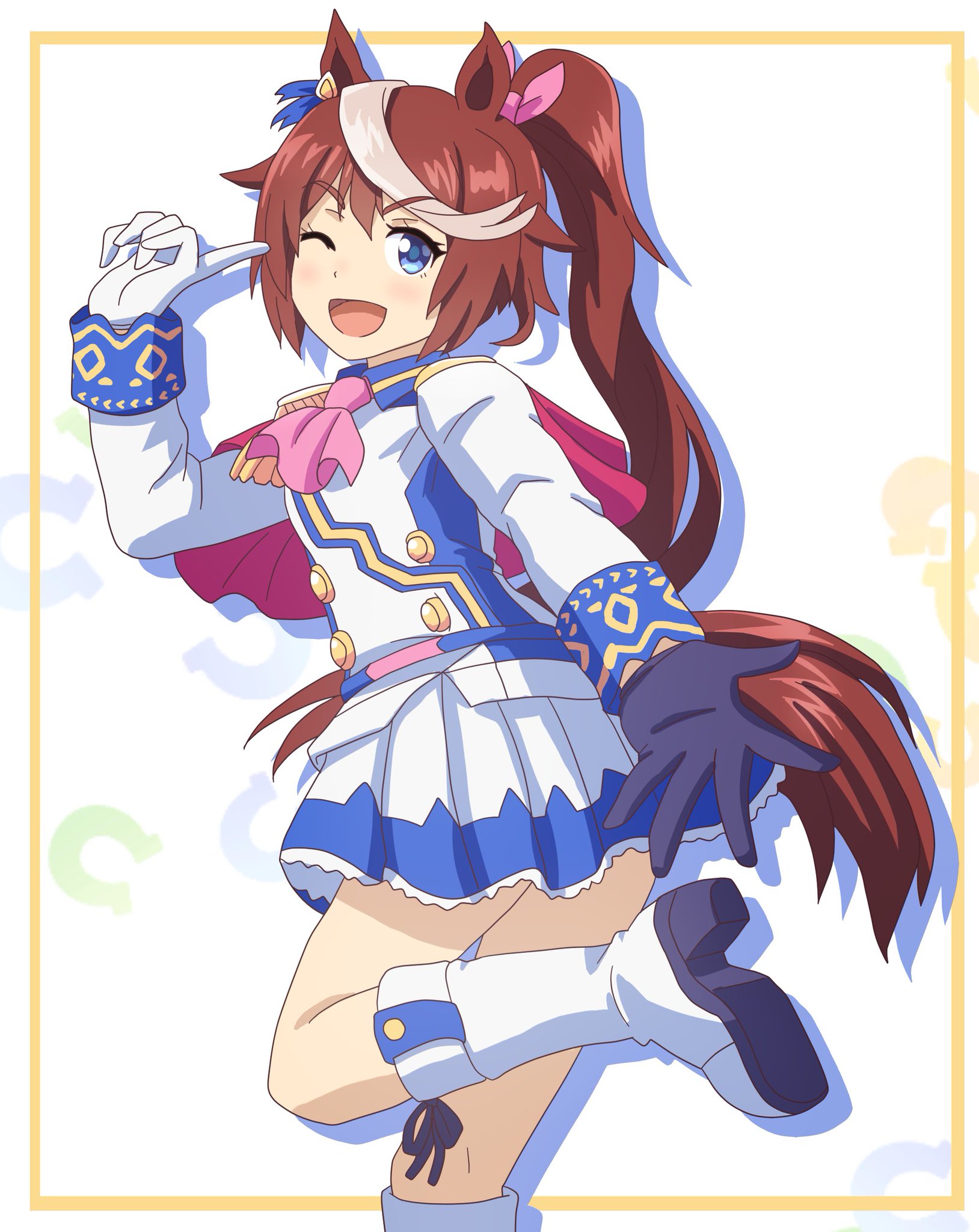 α1 ウマ娘 勝負服&紙吹雪&ポーズ トウカイテイオー スリーブ&プレイマット α1 ウマ娘 勝負服&紙吹雪&ポーズ トウカイテイオー スリーブ