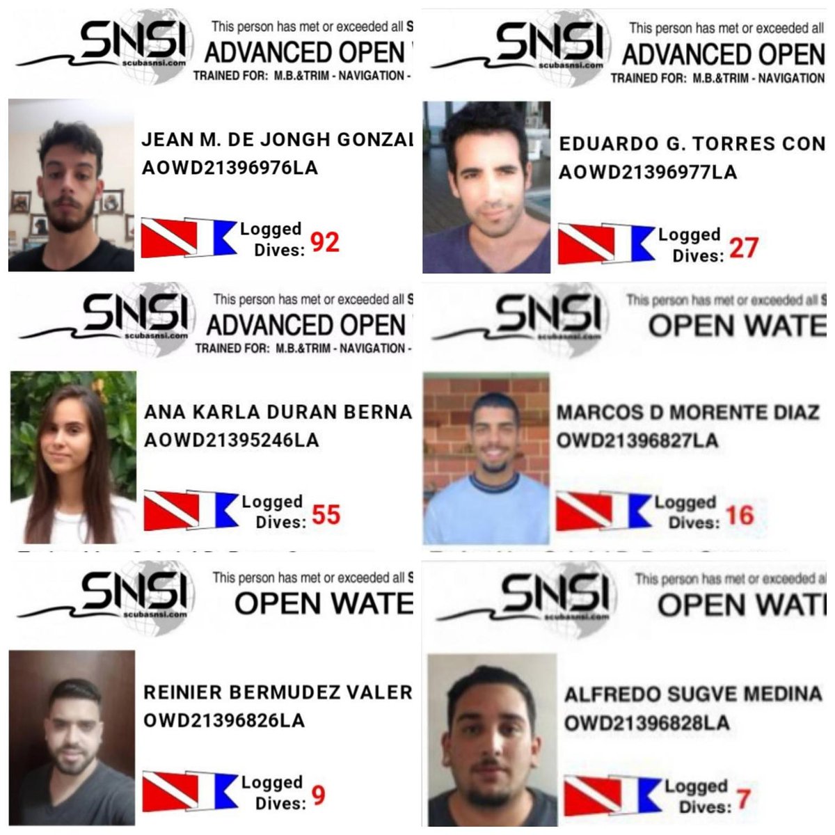 BlueDiveAdvent2's tweet photo. Muchas Felicidades a todos!!! Ahora les toca disfrutar cada aventura que venga y ganar más experiencia para continuar su camino 🥳🤿⚓👌Nos vemos en el azul!!
#bluediveadventure #diving #ecology #cuba #courses #ocean #evolution #wreckdiving #nitrox #diversion #passion #divingfun https://t.co/sZC7SMXMu2