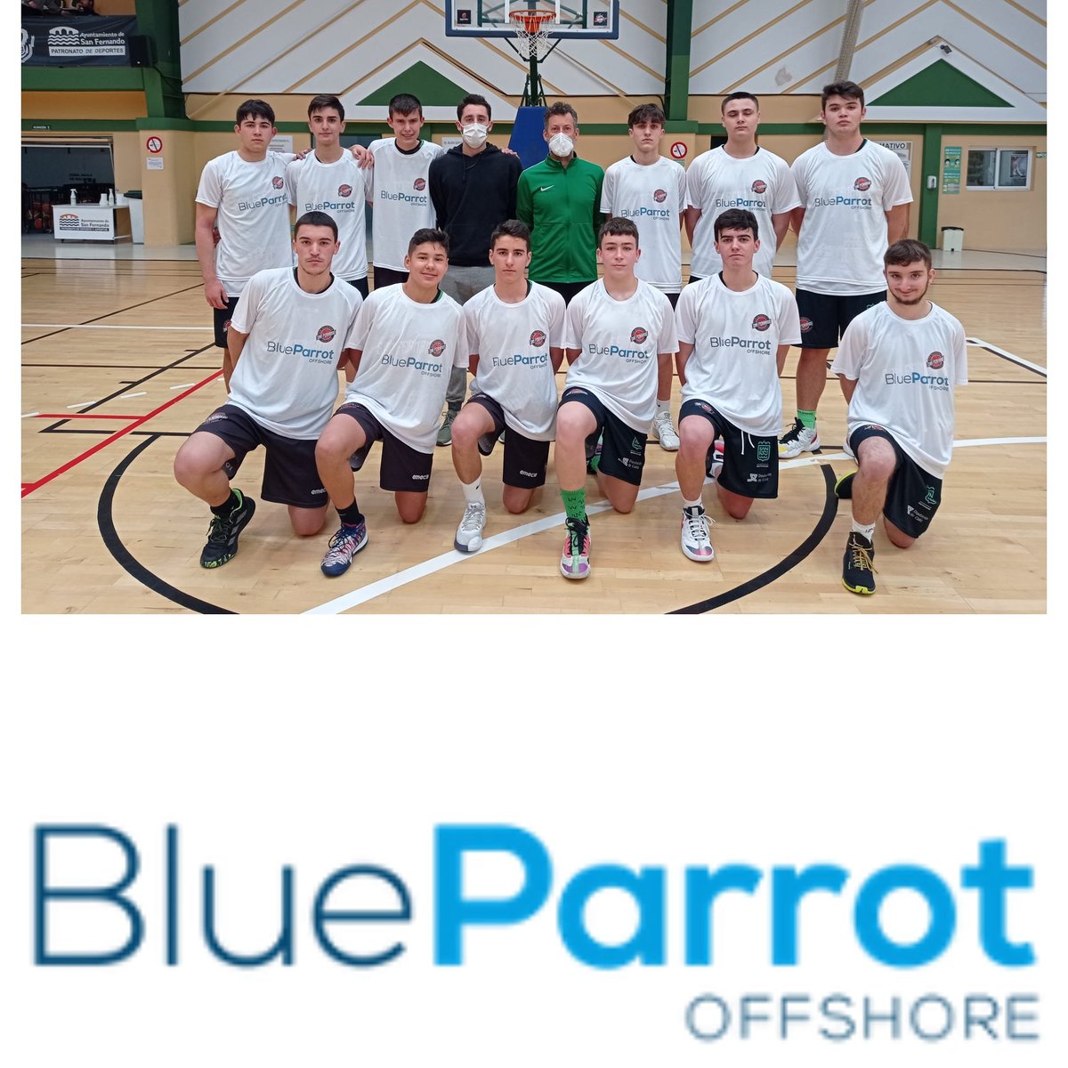 CBSFDO's tweet photo. Buen partido de nuestro Cadete #BlueParrotOffshore en tierras jerezanas, pero insuficiente para batir a un equipo que esta temporada es favorito al título provincial, el @basketxerezcd 💚🖤🏀 https://t.co/rbWEiw0IZB