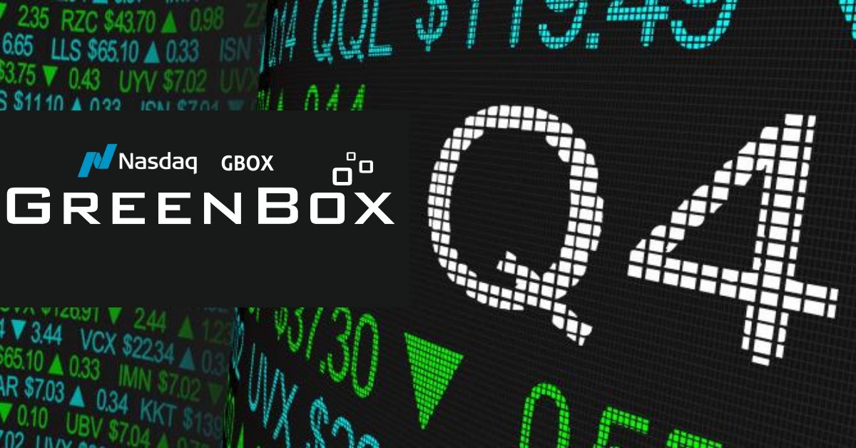 GreenBox_POS's tweet photo. @GreenBox_POS $gbox Reports Fourth Quarter and Full Year 2020 Financial Results
https://t.co/X8LiFnK3zO
#blockchain #blockchaintechnology #securetoken #gbox https://t.co/PmNzFHLy3c