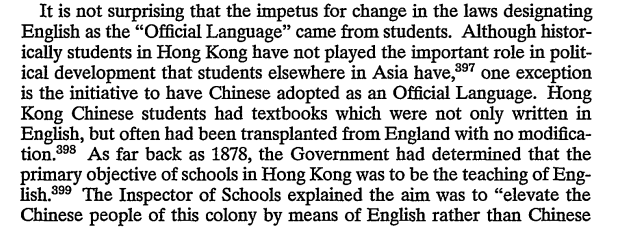 The colonists were determined to control the use of language. Controlling the means of communication is controlling the flow of information, and inevitably, the control of political beliefs.