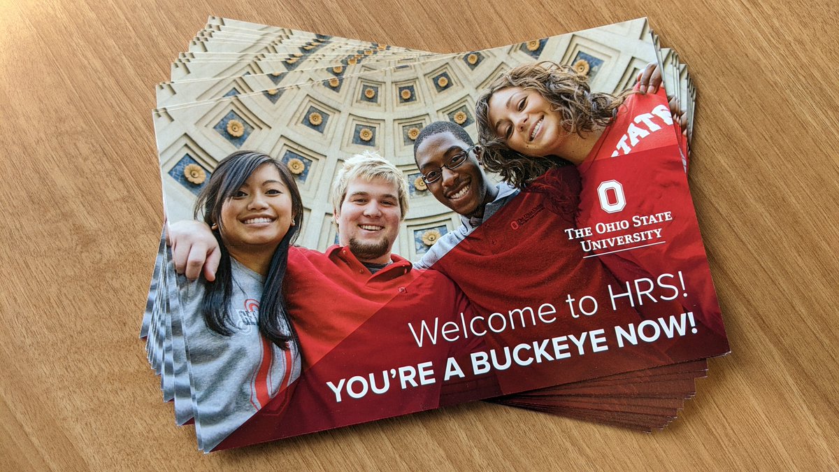 osuhrs's tweet photo. We are excited to welcome our next class of #FutureBuckeyes into HRS! We can't wait to connect with all of them soon! #WeAreHRS https://t.co/epGGsFUPHC