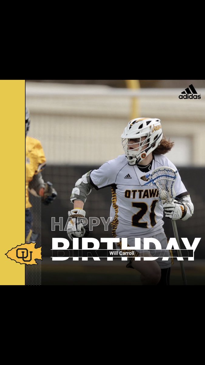 Happy Birthday to Freshman Midfielder Will Carroll!