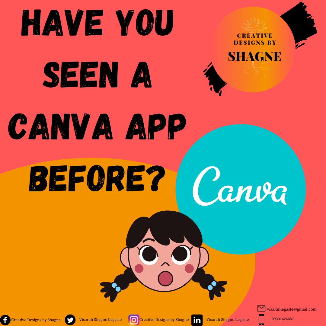 LegasteShagne's tweet photo. Is a graphic design program that allows you to make social media graphics, displays, posters, documents, and other visual content.

https://t.co/dbugopJvJ8

#graphicdesigner #canva
#canvaapp #graphicdesignprogram https://t.co/s2iheW9MKV